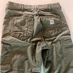 32X32 carhartt FR Green Pants